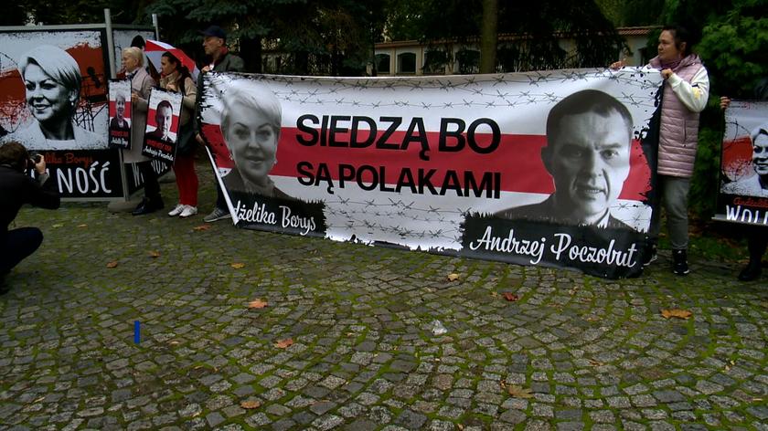 25.09.2021 | Apel o uwolnienie Andrzeja Poczobuta i Andżeliki Borys. Łukaszenka ich więzi, bo są Polakami