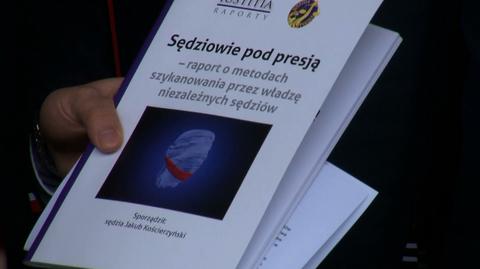 Stowarzyszenie "Iustitia" opublikowało raport "Sędziowie pod presją"