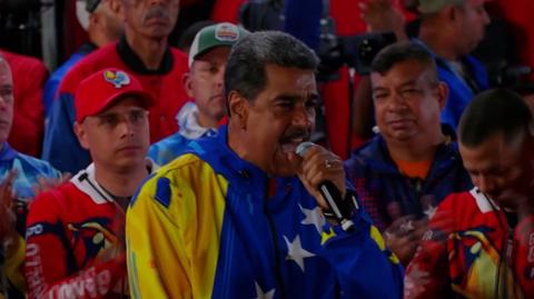 Nicolas Maduro stwierdził, że wygrał wybory. W Wenezueli wybuchły protesty