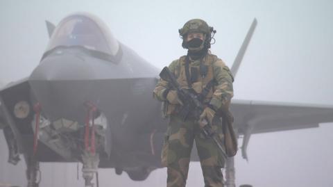 Norwescy piloci F-35 latają w misji nad Polską razem z polskimi pilotami F-16