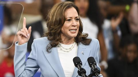 Kamala Harris uderza w Donalda Trumpa. "On nie chce ze mną debatować" 