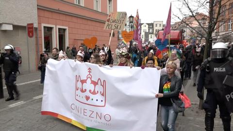 13.04.2019 | Marsz Równości przeszedł ulicami Gniezna
