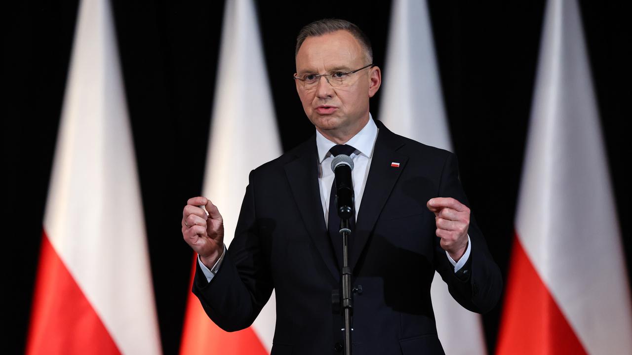 Andrzej Duda wird eine Erklärung abgeben.  Wann und worum es geht