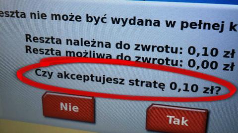 28.07.2017 | Kasjerki nie mają grosika, biletomaty - 10 groszy. O należną resztę można się upomnieć