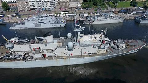 03.06.2017 | Turyści weszli na statki wojsk NATO. Tuż przed manewrami