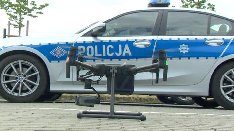 Policyjne drony w akcji. Rejestrują wykroczenia, ale też  pomagają w poszukiwaniach osób zaginionych