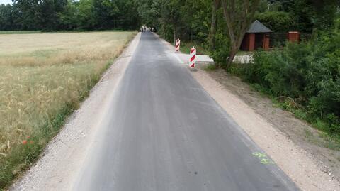 Jest za wąska i za wysoka. Mieszkańcy Besiekierza Rudnego chcą poprawy nowej drogi