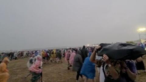 Nawałnice szalały nad Polską. Ewakuowano uczestników Open’er Festival