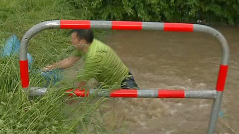Gwałtowne nawałnice i gradobicia w południowej Polsce