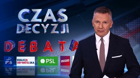 Cztery bloki tematyczne, pięć ogólnopolskich komitetów. We wtorek debata w TVN24