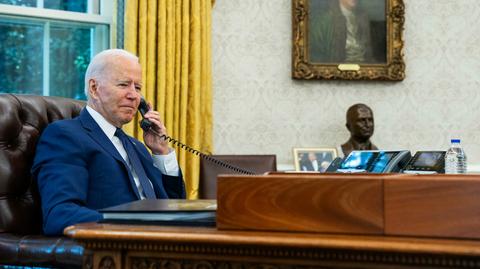 11.02.2022 | Cel: odstraszyć Rosję. Prezydent USA rozmawiał telefonicznie z europejskimi przywódcami