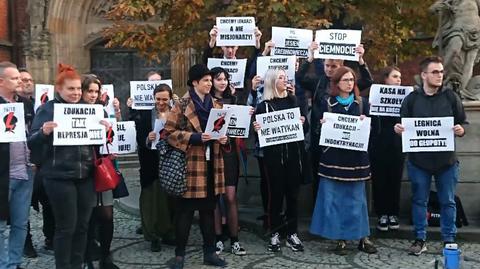 Akcje protestacyjne w wielu miastach. "To jest niebezpieczne dla dzieci"