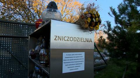 31.10.2021 | Ceny zniczy poszły w górę. Na cmentarzach stanęły "zniczodzielnie"