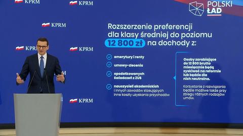 Premier ogłosił korektę Polskiego Ładu. Więcej osób ma zostać objętych ulgą dla klasy średniej