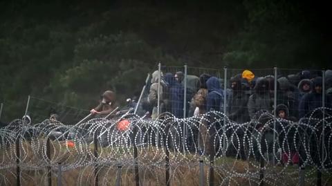 09.11.2021 | Napięta sytuacja na granicy. "Noc minęła w miarę spokojnie"