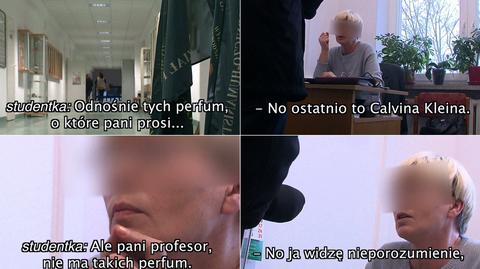 Profesor chciała perfumy za dopuszczenie do obrony. Została skazana, ale wciąż jest pracownikiem uczelni