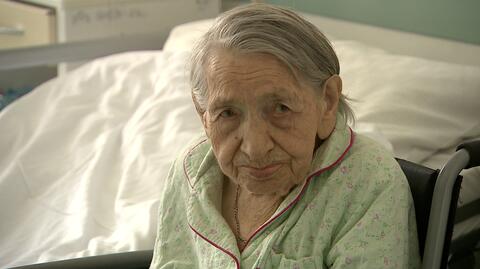 Joanna Gretka ma ponad 100 lat i przeszła udany zabieg angioplastyki wieńcowej