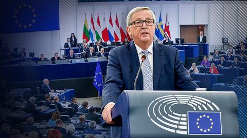 13.09.2017 | "Praworządność dla Unii Europejskiej to nie wybór, to obowiązek". Jean-Claude Juncker o stanie Unii Europejskiej