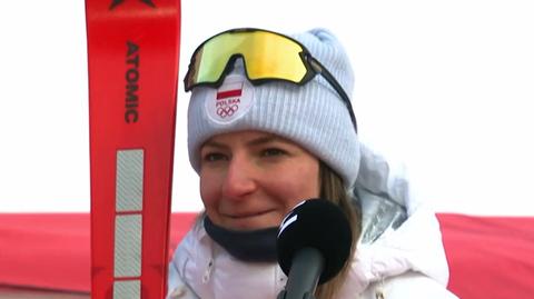 07.02.2022 | Pekin 2022. Maryna Gąsienica-Daniel zajęła 8. miejsce w slalomie gigancie