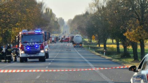15.10.2018 | Wypadek cysterny z propanem na DK2