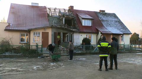 Pięciu strażaków rannych. W czasie akcji wybuchł gaz