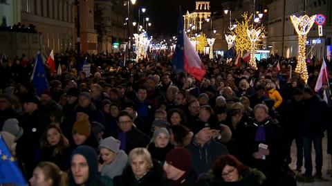 "Nie zamierzamy milczeć". W sobotę ulicami Warszawy przeszedł "Marsz Tysiąca Tóg"