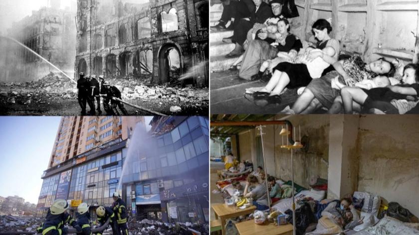 22.03.2022 | "Żałuję, że nie umarłam wcześniej". Przeżyli drugą wojnę światową, teraz podobne obrazy widzą w Ukrainie
