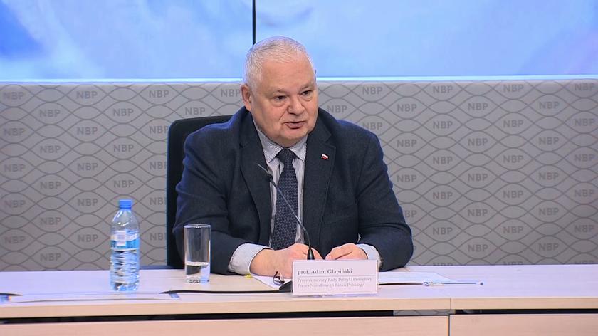 Glapiński zabrał głos w sprawie ustawy o jawności w NBP