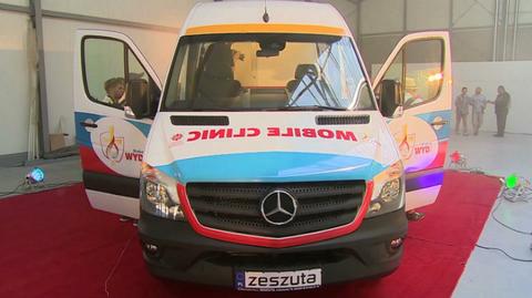 30.08.2016 | Caritas chce kupić mobilną klinikę. Pieniądze zbiera na licytacji darów dla papieża Franciszka z ŚDM