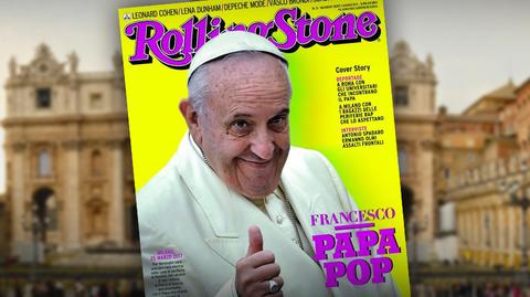 13.03.2017 | Papież jak gwiazda rocka. Na rocznicę pontyfikatu trafił na okładkę "Rolling Stone"