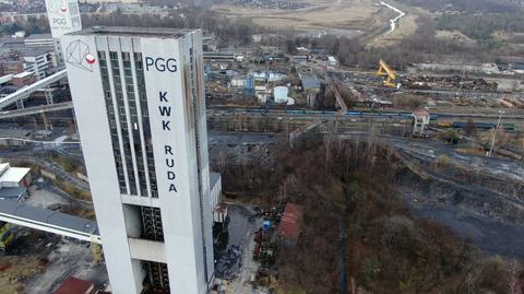 Wstrząs w kopalni Bielszowice. Ratownicy zlokalizowali drugiego górnika, mężczyzna nie daje oznak życia