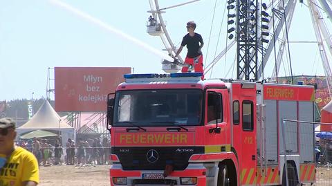 03.08.2018 | Niemiecka pomoc na Pol'and'Rock Festival. Owsiak: bo komendant odmówił