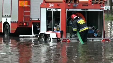 Potężne ulewy w Polsce. Kilkaset interwencji strażaków