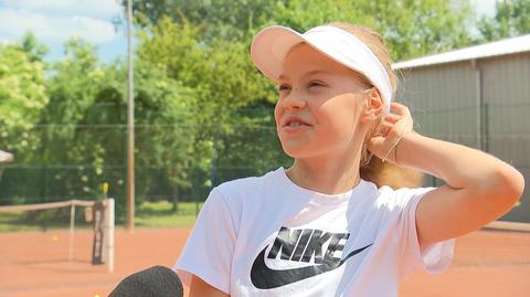 03.06.2022 | Pola Zawiślańska chce iść w ślady Igi Świątek. Również ciężko trenuje