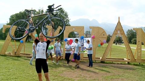 04.09.2016 | Przejechał 800 kilometrów na rowerze. Zbierał pieniądze dla dzieci porzuconych przez rodziców