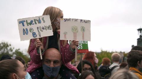 05.11.2021 | "Przywódcy muszą działać natychmiast". Protest młodych w Glasgow w obronie klimatu