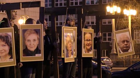 Prokuratura umarza sprawę portretów na szubienicach. "Wysyła jasny sygnał"