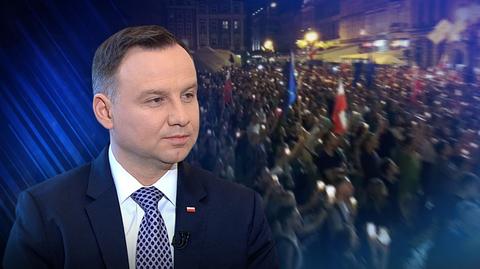 27.11.2017 | Prezydent: każdy może uważać, co mu się podoba. Hall: to lekceważenie obywateli