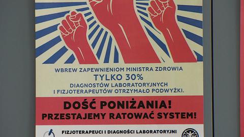 Fizjoterapeuci i diagności domagają się podwyżek. Paraliż grozi nawet stu szpitalom