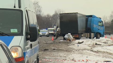 25.01.2019 | Karambol na A1 i awaria instalacji ciepłowniczej. "Pogoda niebezpieczna"