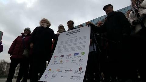 "Porozumienie dla praworządności". Opozycja i organizacje pozarządowe chcą zmian w wymiarze sprawiedliwości