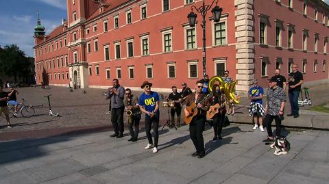 Artyści chcą móc grać na koncertach. Zorganizowali happening w Warszawie
