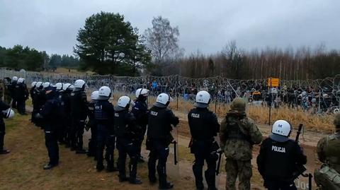 14.11.2021 | Polskie służby spodziewają się kolejnej próby masowego forsowania granicy