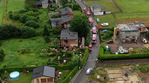 02.08.2021 | Tragedia na Śląsku. W pożarze domu jednorodzinnego zginęły 3 osoby