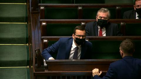 Morawiecki apeluje o współpracę, opozycja mówi o odrzuconych projektach