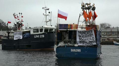 "Jesteśmy na krawędzi bankructwa". Masowy protest rybaków