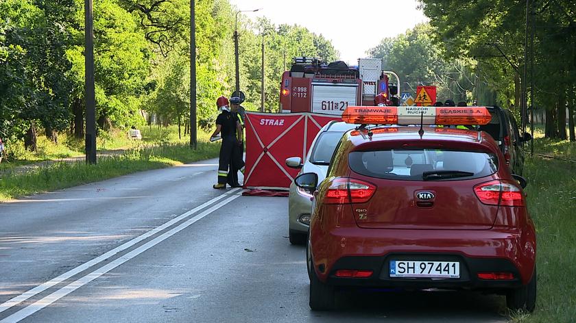 27.06.2019 | Tragiczny wypadek w Sosnowcu. Motocyklista zabił kobietę, zdołała jeszcze odepchnąć dzieci
