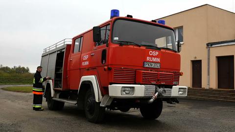 Strażacy z Rumina rozpoczęli zbiórkę złomu. Chcą mieć nowy wóz strażacki