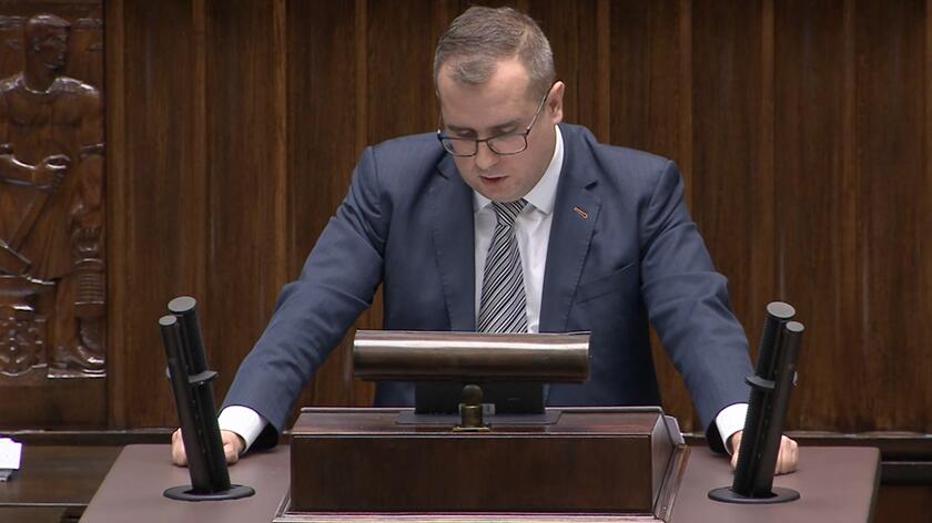 W Sejmie wystąpił raz, częściej był bohaterem skandali. Przemysław Czarnecki ponownie kandyduje z list PiS