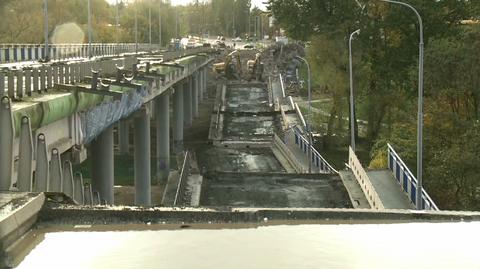 22.10.2021 | Wiadukt w Koszalinie runął na ruchliwą ulicę. "Cud, że nikt nie zginął"